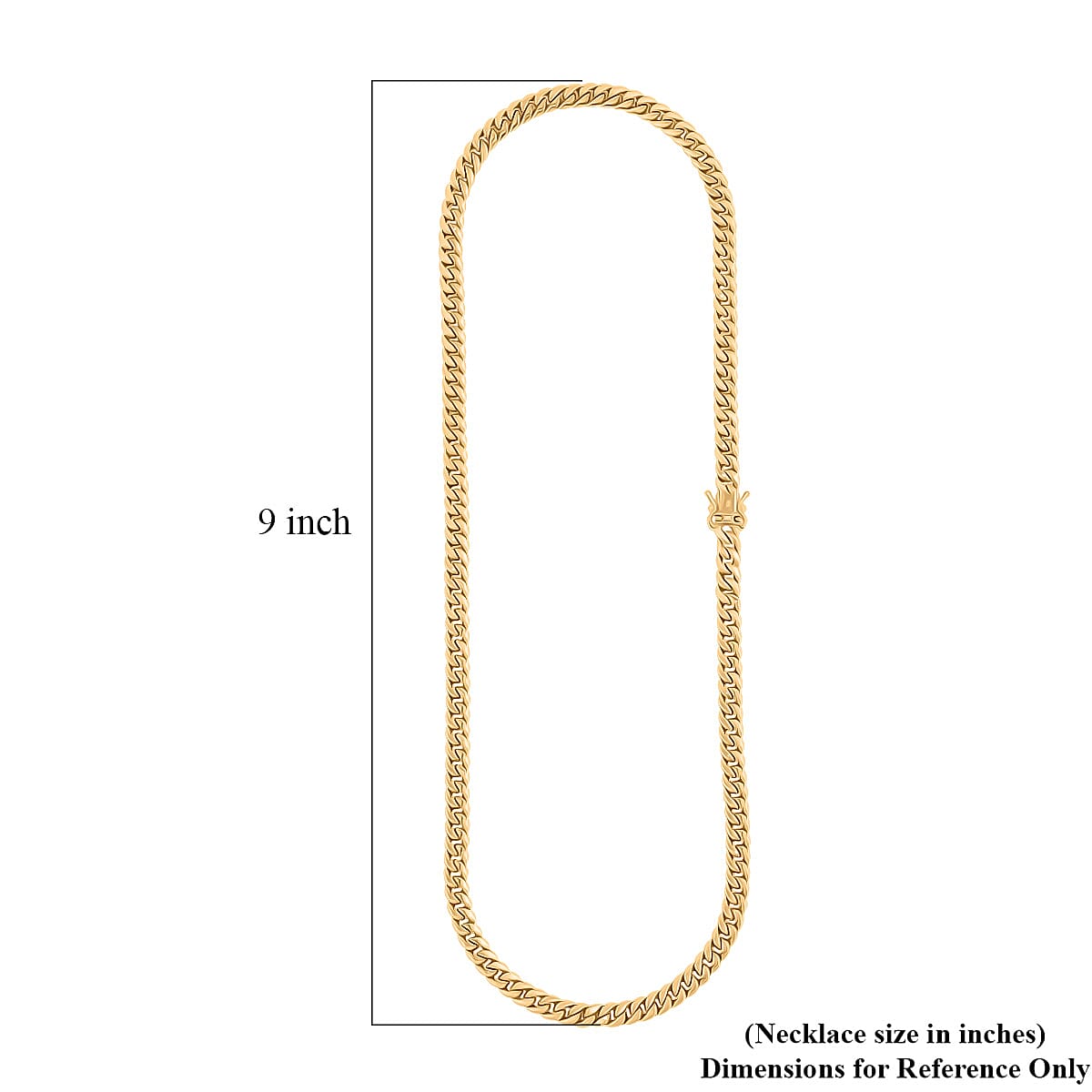 18K Yellow Gold 6mm Miami Necklace 22 Inches 12.06 Grams image number 6