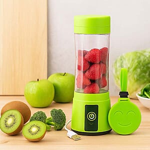 Closeout 3P EXPERTS JustMix Mini On-the-Go Juicer -Green