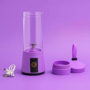 Closeout 3P EXPERTS JustMix Mini On-the-Go Juicer -Purple