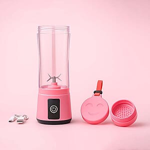 Closeout 3P EXPERTS JustMix Mini On-the-Go Juicer -Pink