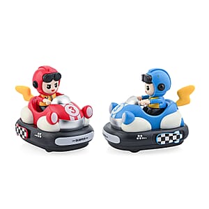 Closeout Dodgem Ejection Bumper Cars -Red and Blue