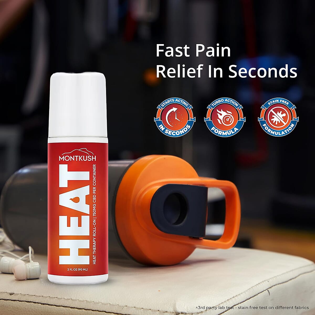 MontKush Heat Therapy Roll-On (3 oz) image number 2