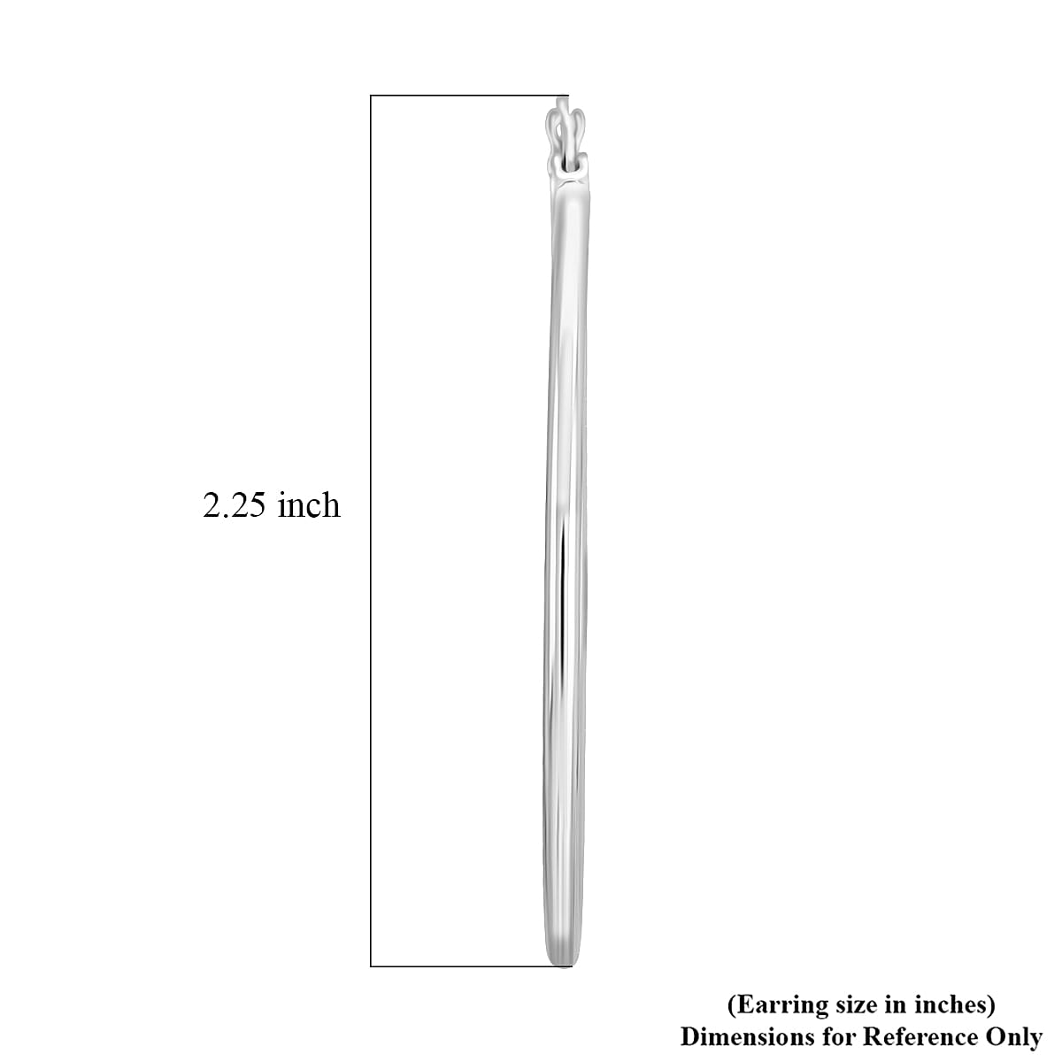 Hoop Earrings in Stainless Steel image number 4