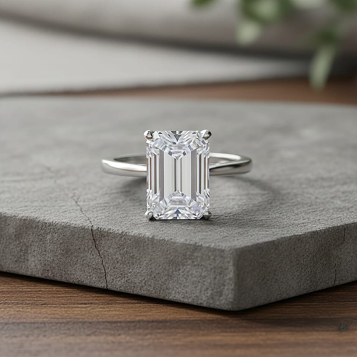 IGI Certified Luxuriant Lab Grown Diamond Solitaire Ring in 950 Platinum 5.00 ctw (Size 10.0) image number 1