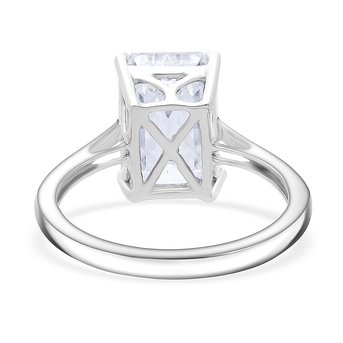 IGI Certified Luxuriant Lab Grown Diamond Solitaire Ring in 950 Platinum 5.00 ctw (Size 10.0) image number 4