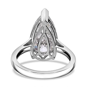 Doorbuster IGI Certified Luxuriant Lab Grown Diamond E-F VS 5.00 ctw Solitaire Ring in 950 Platinum (Size 6.0) 5.60 Grams