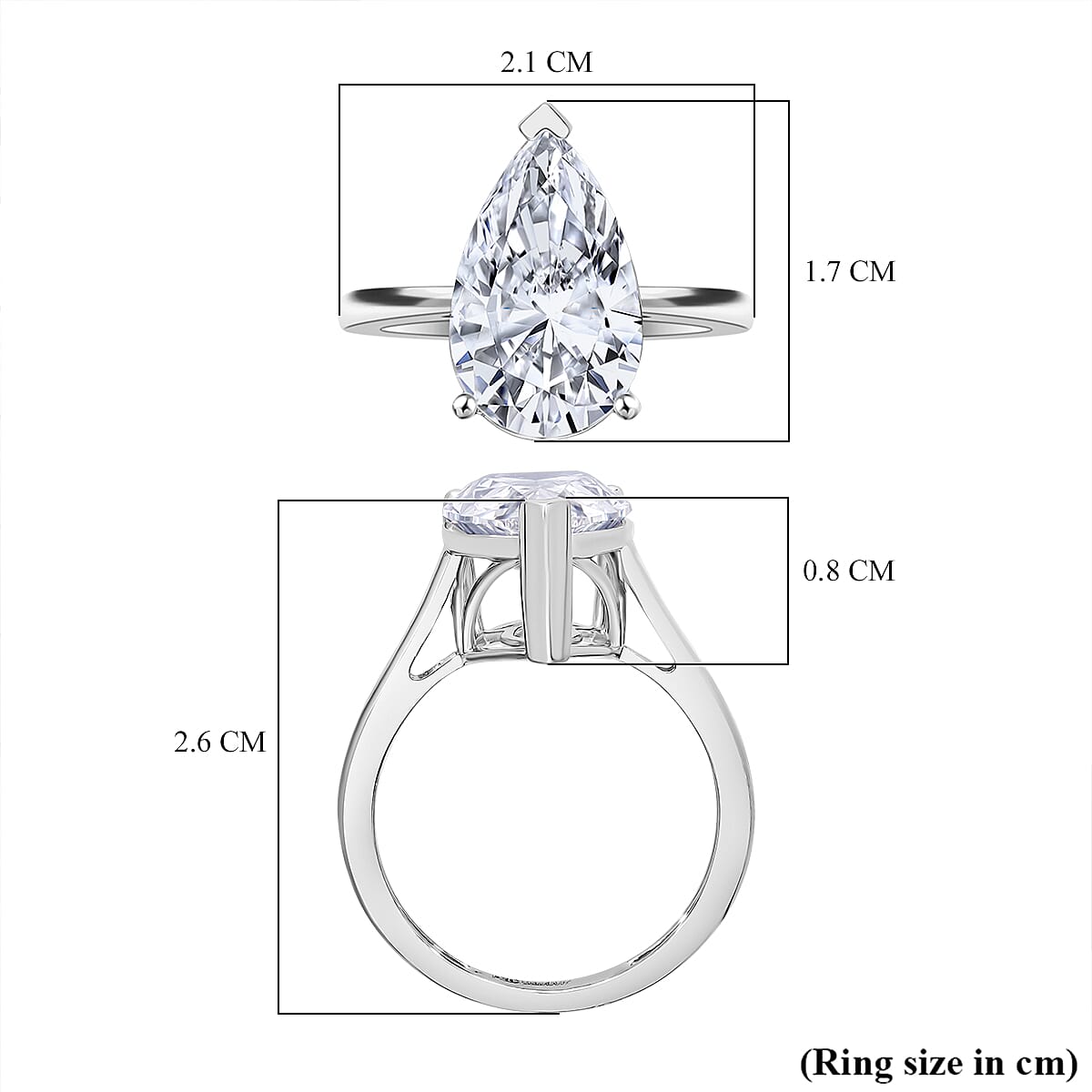 Doorbuster IGI Certified Luxuriant Lab Grown Diamond E-F VS 5.00 ctw Solitaire Ring in 950 Platinum (Size 6.0) 5.60 Grams image number 4