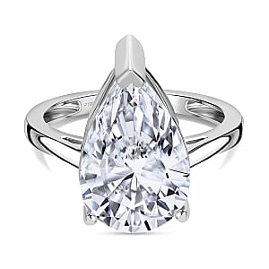  IGI Certified Luxuriant Lab Grown Diamond E-F VS 5.00 ctw Solitaire Ring in 950 Platinum (Size 7.0) 5.60 Grams