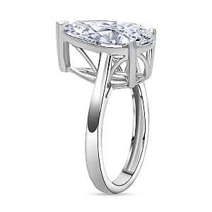  IGI Certified Luxuriant Lab Grown Diamond E-F VS 5.00 ctw Solitaire Ring in 950 Platinum (Size 7.0) 5.60 Grams