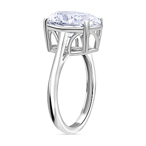 IGI Certified Luxuriant Lab Grown Diamond (E-F, VS) Solitaire Ring in 950 Platinum 5.00 ctw (Size 7.0)