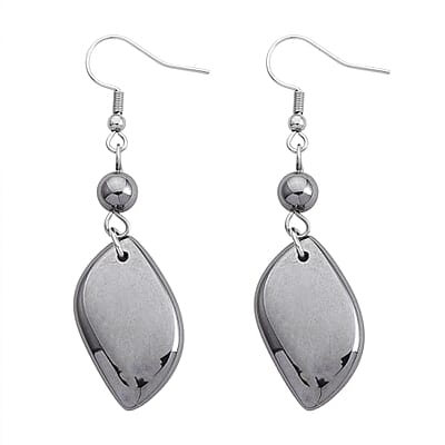 Terahertz 30.00 ctw Fancy Teardrop Earrings in Stainless Steel