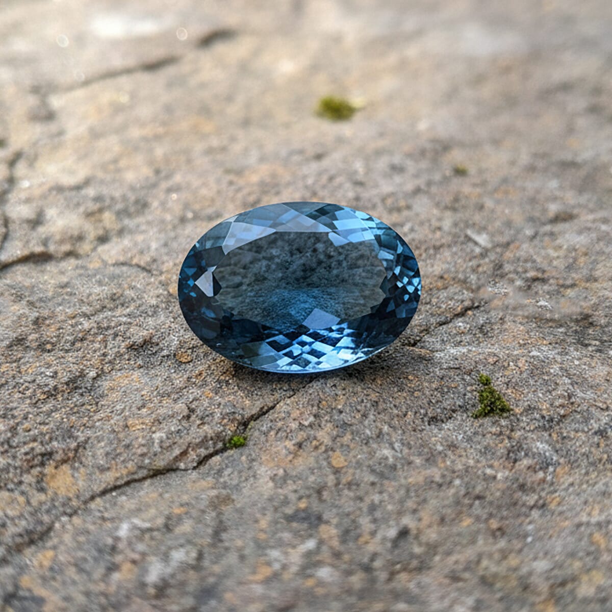 AAAA London Blue Topaz (Ovl Free Size) 36.00 ctw image number 1