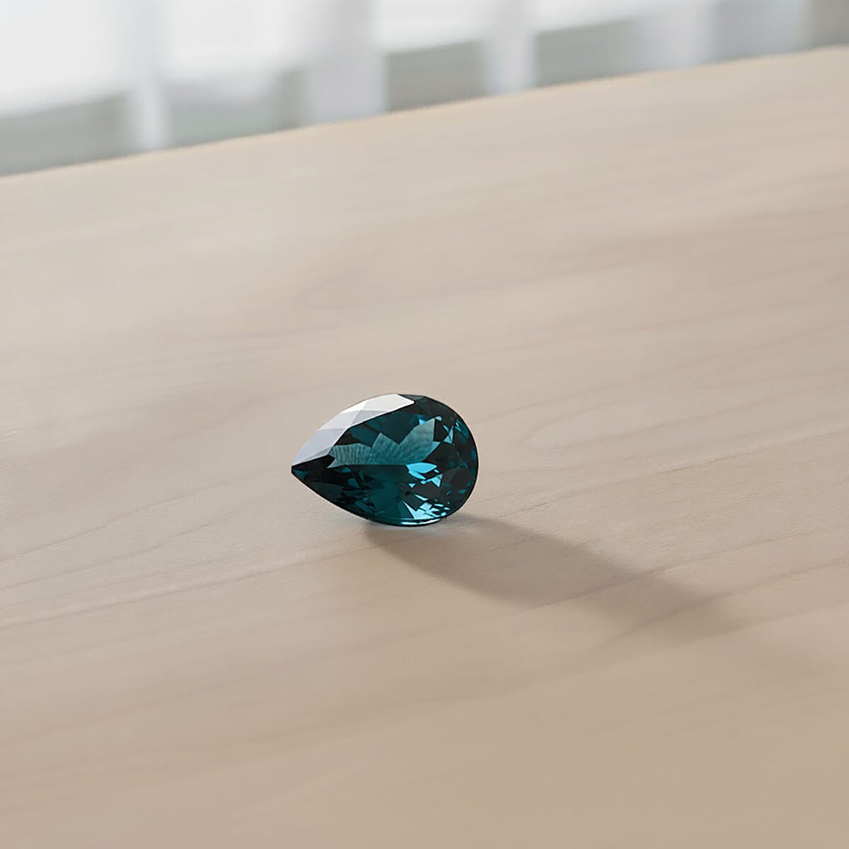 AAAA London Blue Topaz (Pear Free Size) 36.00 ctw image number 1