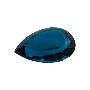 AAAA London Blue Topaz (Pear Free Size) 36.00 ctw