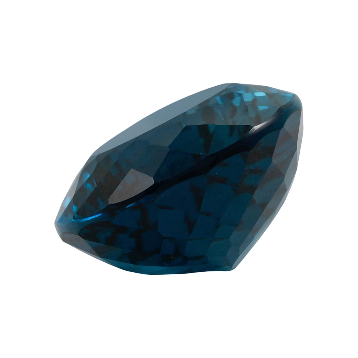 AAAA London Blue Topaz (Pear Free Size) 36.00 ctw image number 4