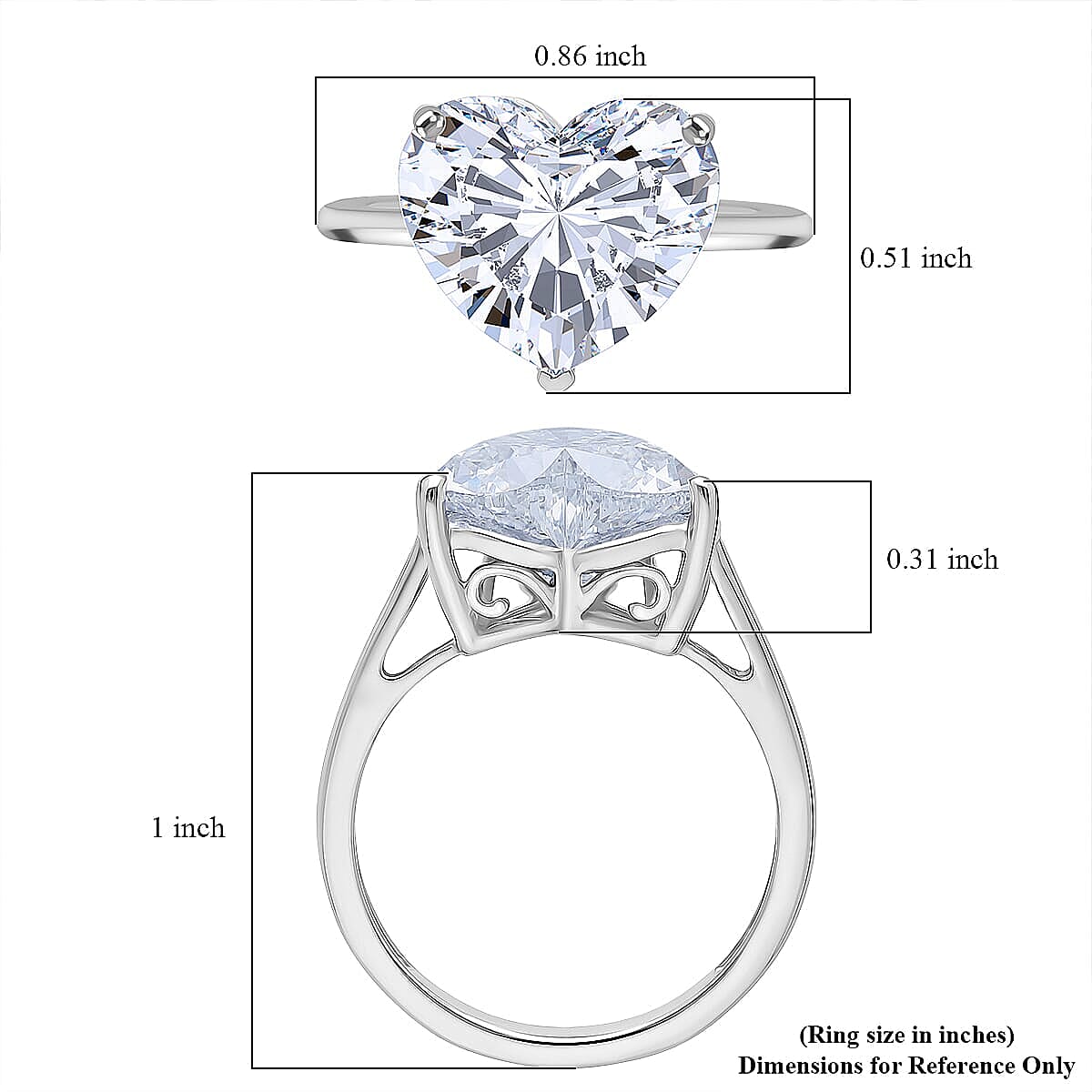 IGI Certified Luxuriant Lab Grown Diamond Solitaire Ring in 950 Platinum 5.00 ctw (Size 7.5) image number 5