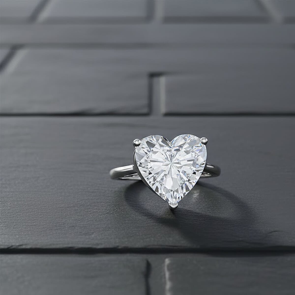 IGI Certified Luxuriant Lab Grown Diamond Solitaire Ring in 950 Platinum 5.00 ctw (Size 9.0) image number 1