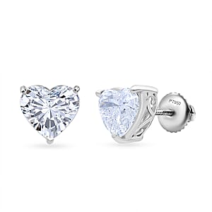 Doorbuster IGI Certified Luxuriant Lab Grown Diamond E-F VS 5.00 ctw Earrings in 950 Platinum 4.7 Grams