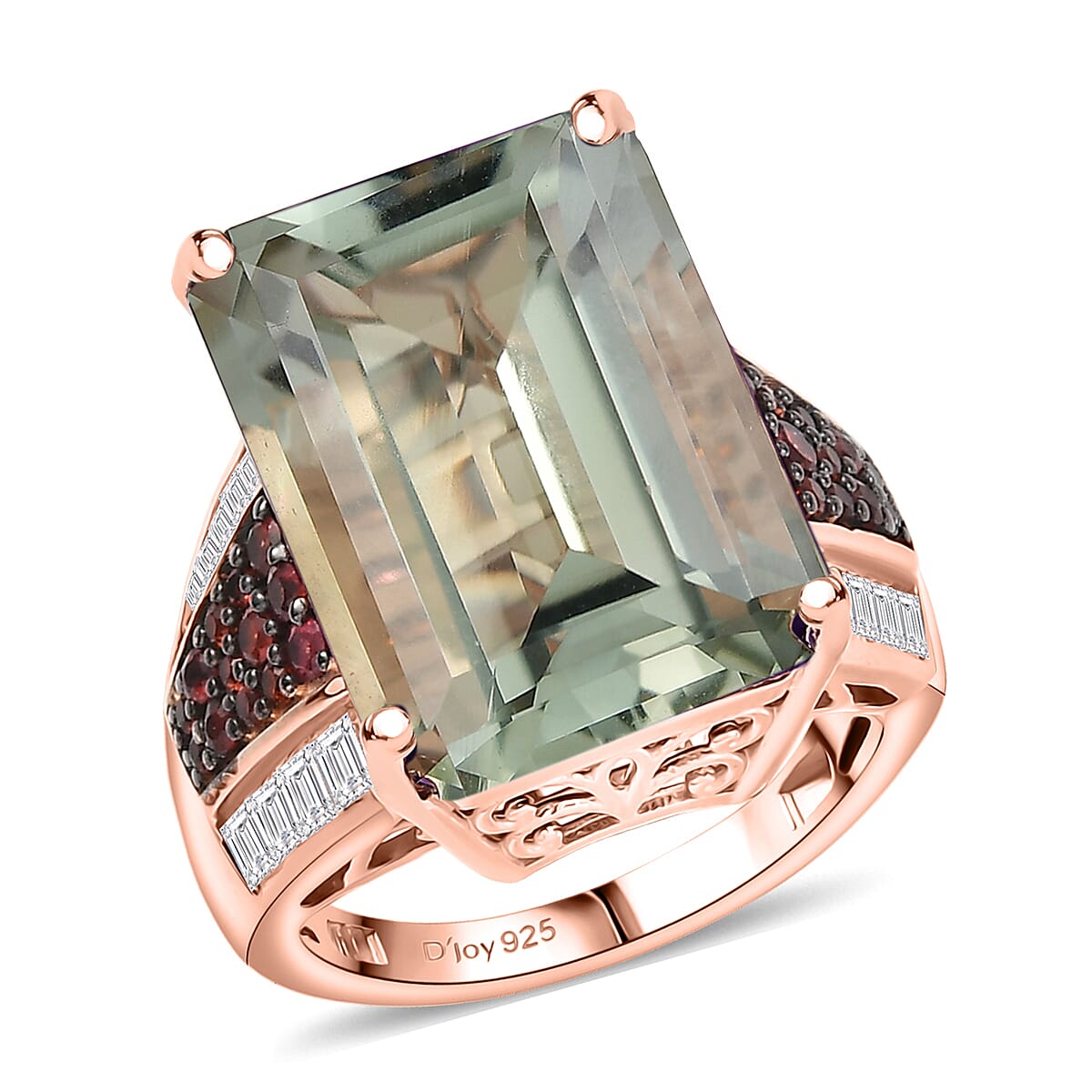 Buy D'Joy Premium Montezuma Prasiolite and Multi Gemstone 18.80