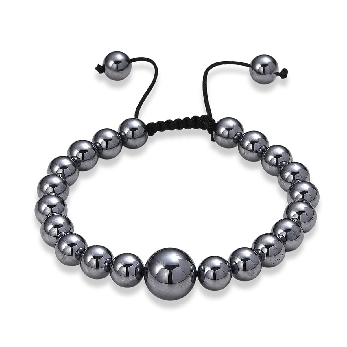 Doorbuster Terahertz 75.00 ctw Beaded Stretch Bracelet image number 0