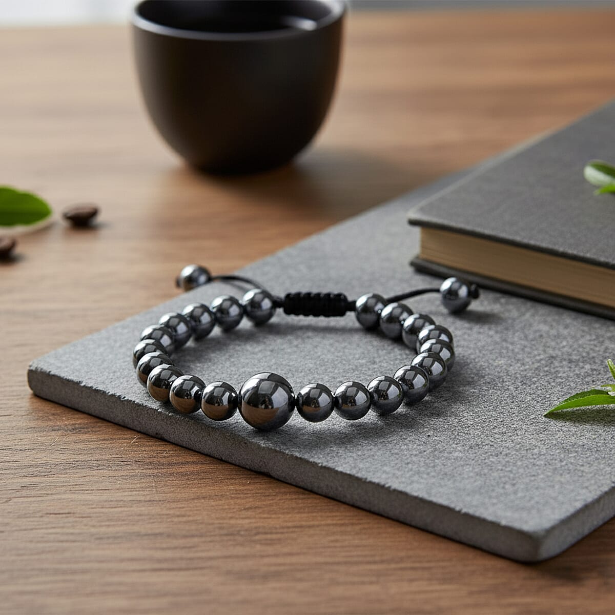 Doorbuster Terahertz 75.00 ctw Beaded Stretch Bracelet image number 1