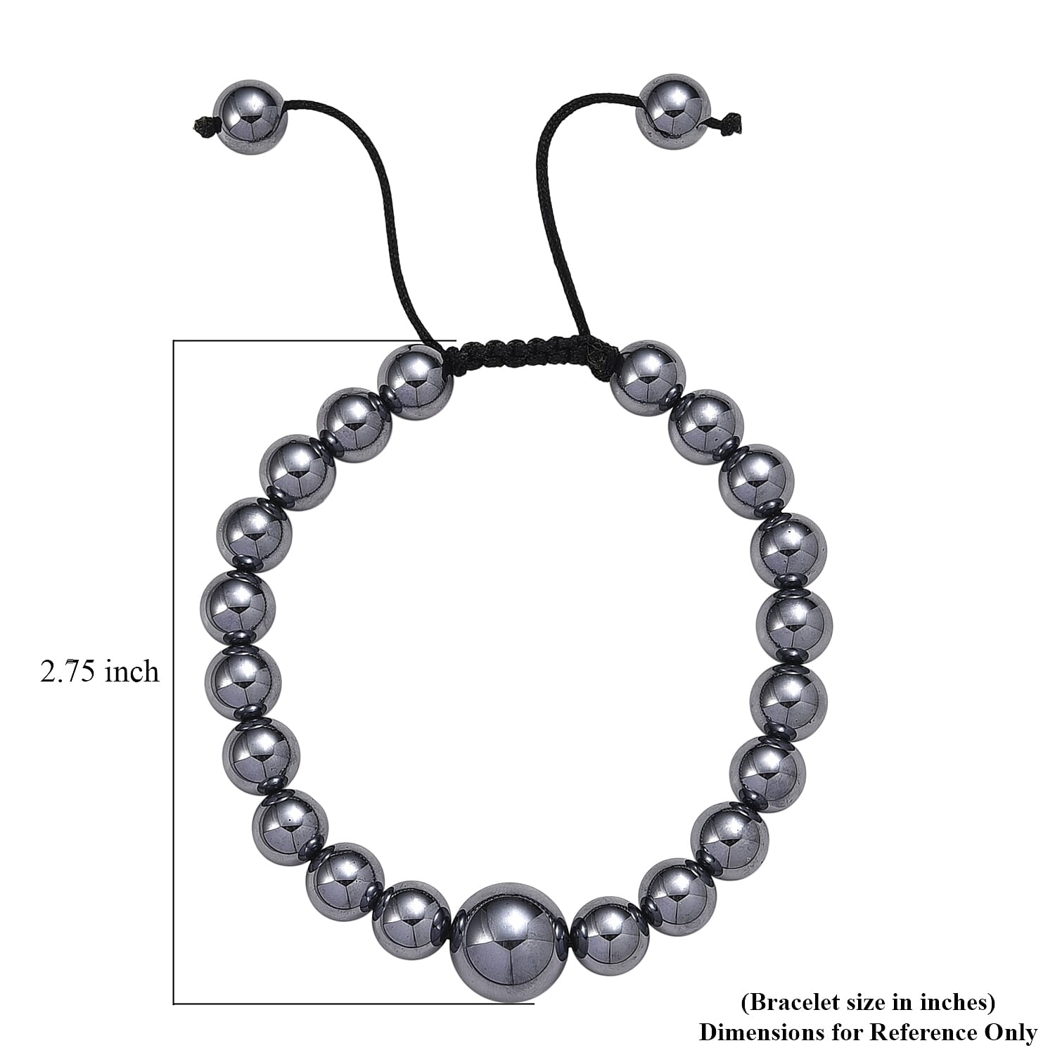 Terahertz 75.00 ctw Beaded Stretch Bracelet
