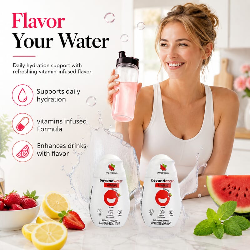 Beyond Water Vitamins Natural Flavoured Watermelon Mint