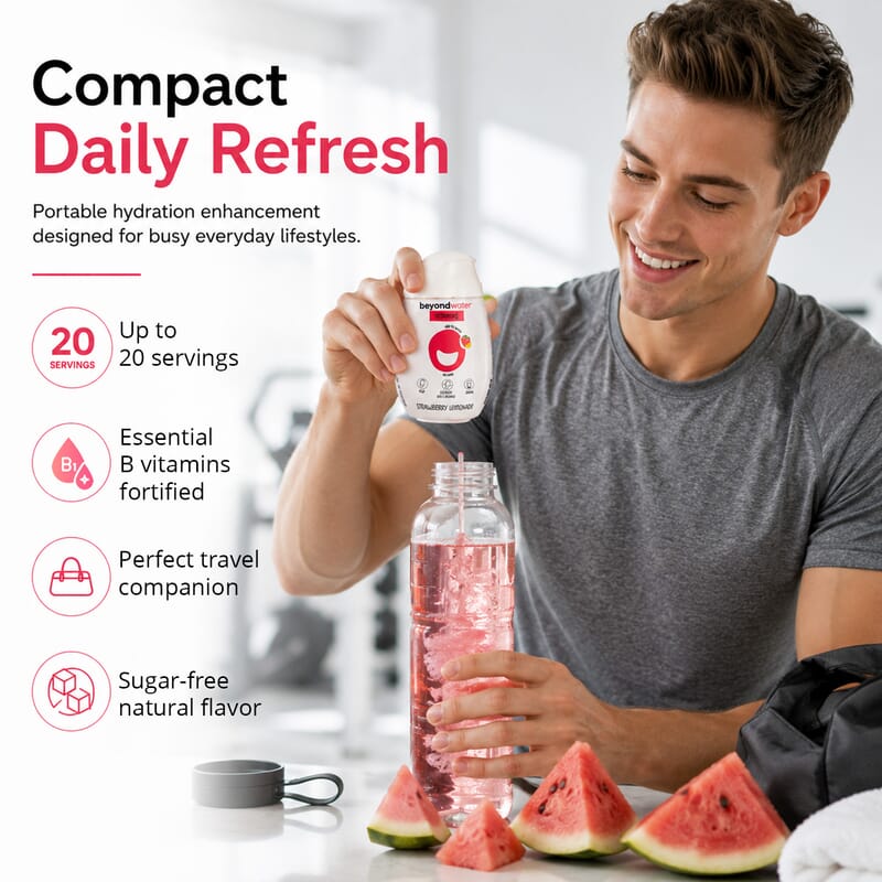 Beyond Water Vitamins Natural Flavoured Watermelon Mint