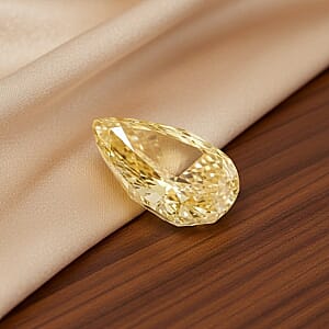 IGI Certified Lab Grown Yellow Diamond (VS1) (Pear) 2.00 ctw