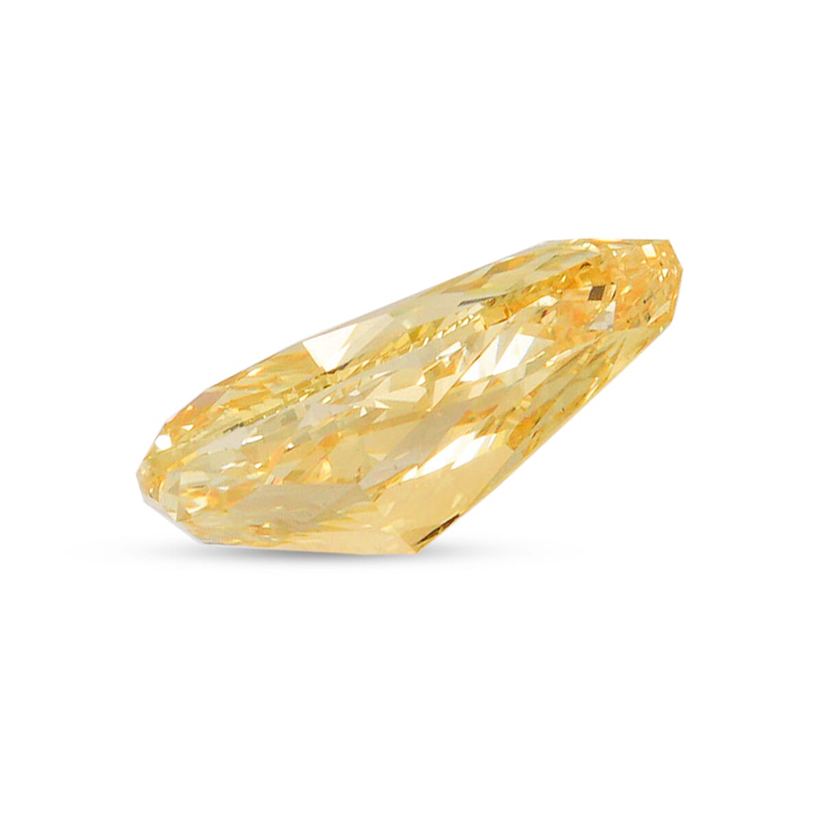 IGI Certified Lab Grown Yellow Diamond (VS1) (Pear) 2.00 ctw image number 3
