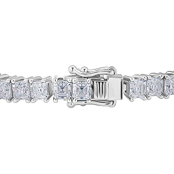 Rhodium Over Sterling Silver / 6.5 Inches - Product card gallery slide 4 (10178342551865)