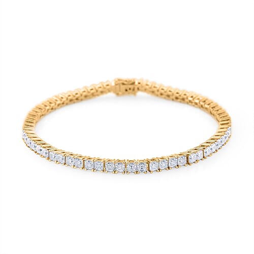 Yellow Gold Over Sterling Silver / 8 Inches - Product card gallery slide 1 (10178342551865)