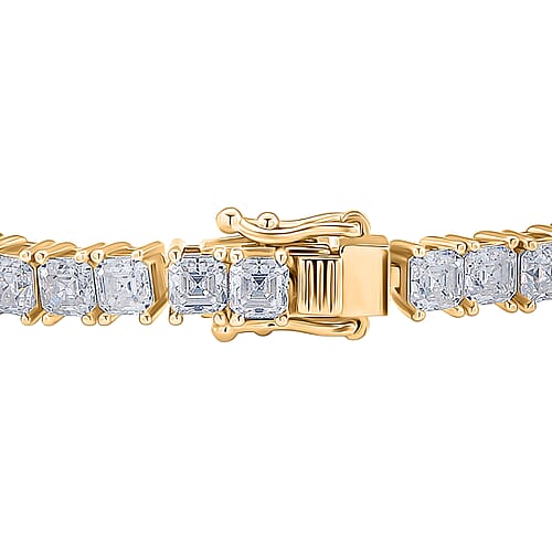 Yellow Gold Over Sterling Silver / 8 Inches - Product card gallery slide 4 (10178342551865)
