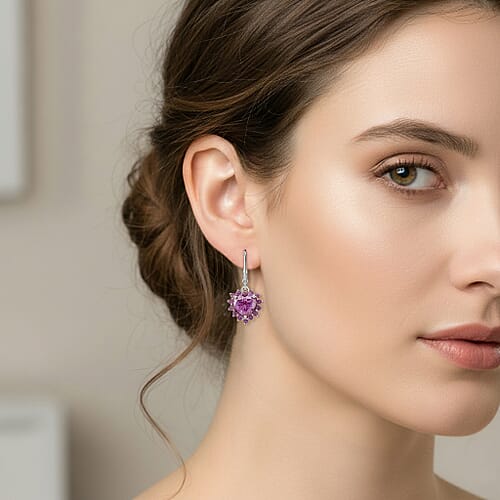 Pink Moissanite - Product card gallery slide 3 (9433124372735)