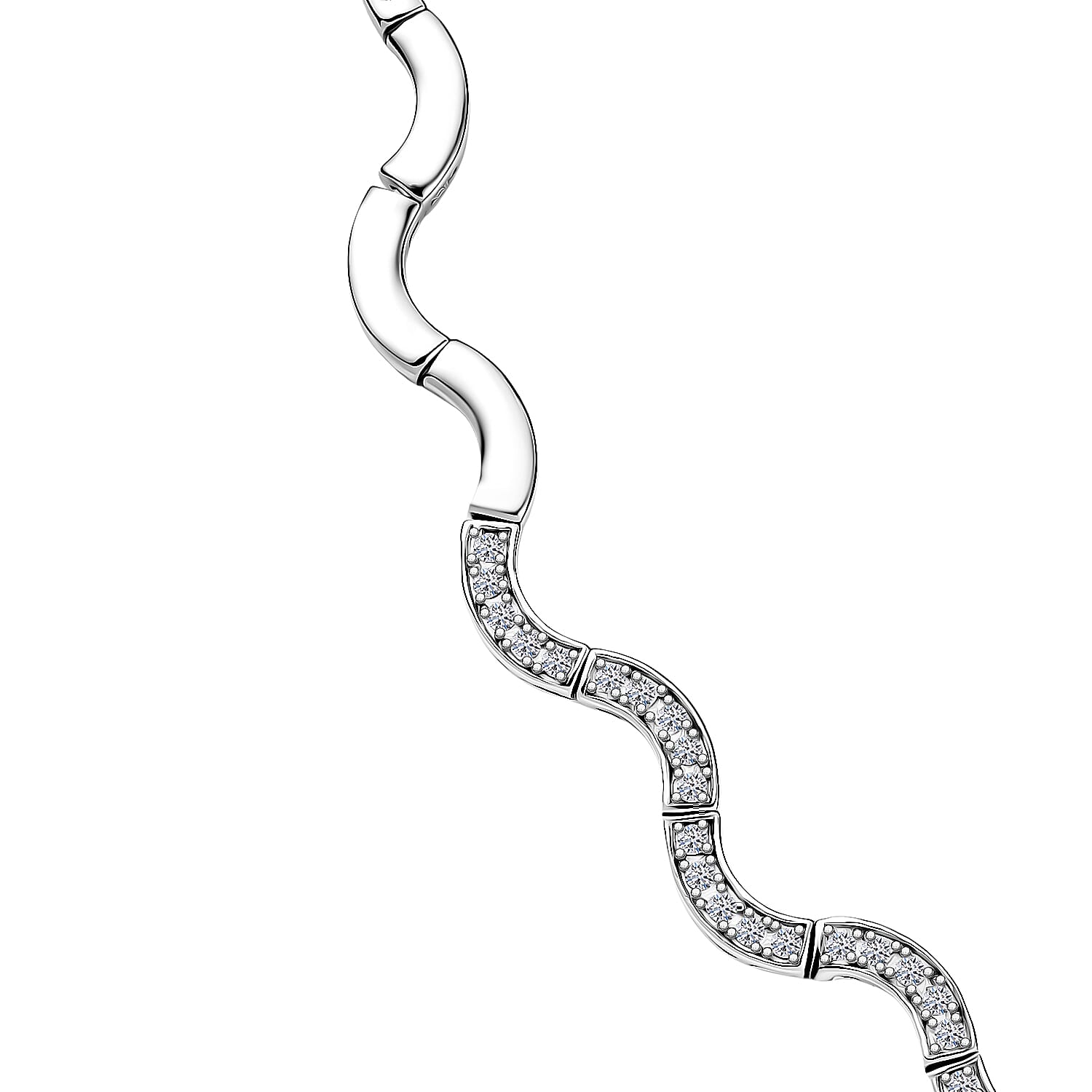 Luxuriant Lab Grown Diamond G-H SI 2.10 ctw  Necklace in Rhodium Over Sterling Silver 20 Inches