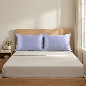 Livmore Set of 2 Blue Nylon and Spandex Cooling Pillowcase