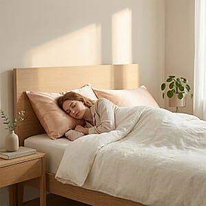 Livmore Set of 2 Beige Nylon and Spandex Cooling Pillowcase