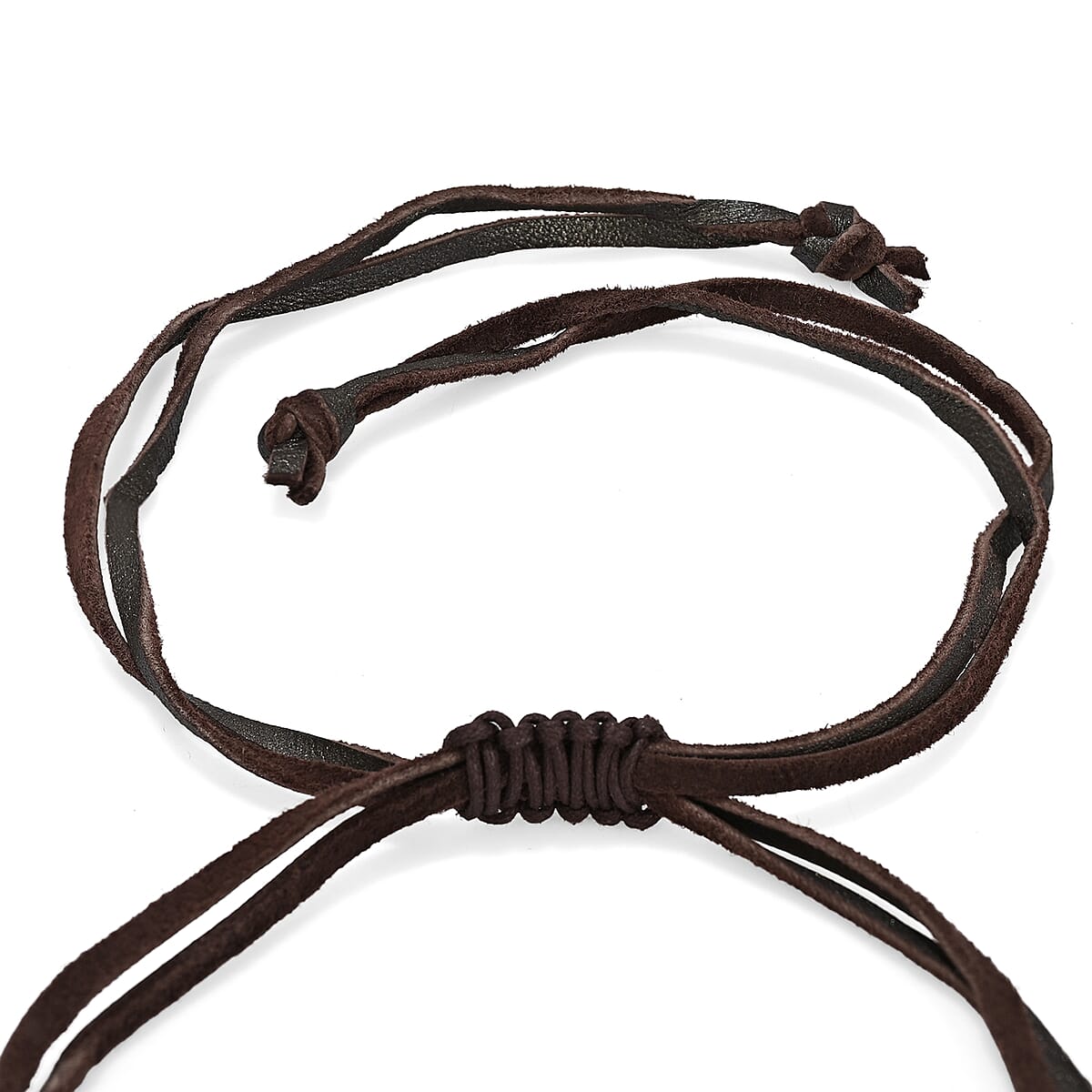 Super Find Natural Buffalo Horn                         and Wooden Statement Necklace (Adjustable) image number 4