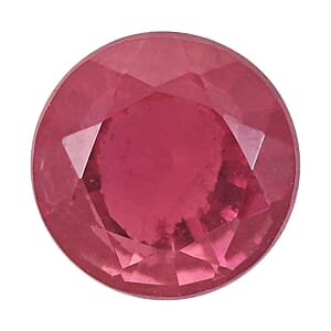 AAAA Ouro Fino Rubellite (Rnd 5.5 mm) 0.70 ctw