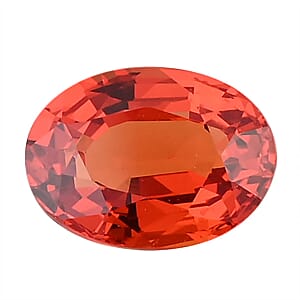 AAAA Sunset Sapphire (Oval 8x6 mm) 1.40 ctw