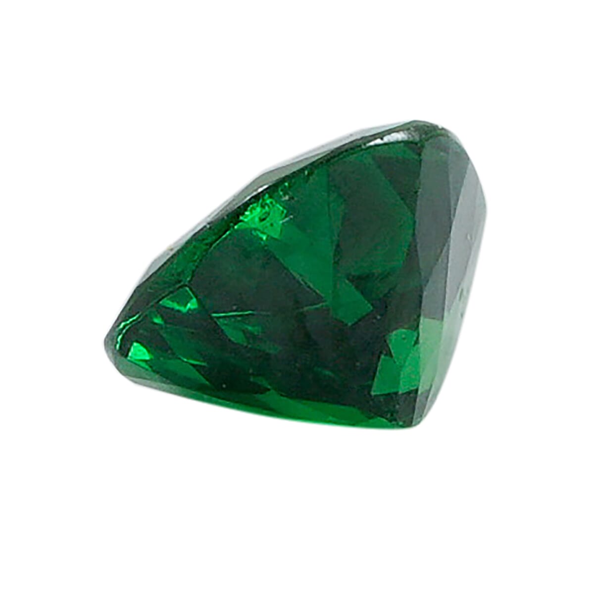 AAAA Tsavorite Garnet (Pear 7x5 mm) 0.70 ctw image number 2
