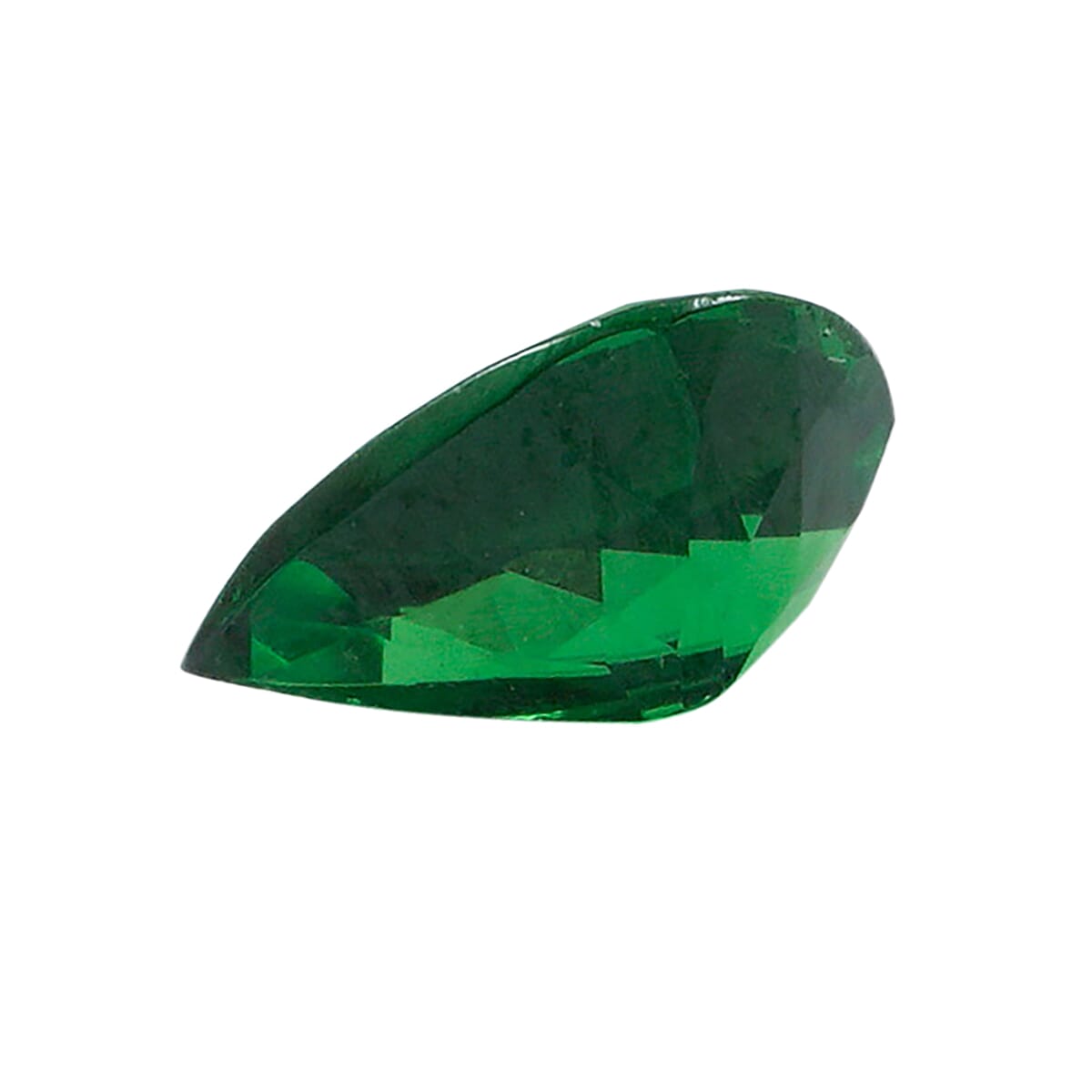 AAAA Tsavorite Garnet (Pear 7x5 mm) 0.70 ctw image number 3