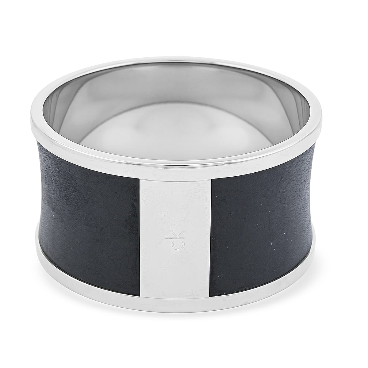 Calvin Klein Spellbound ION Plated Black Stainless Steel Bangle Bracelet (7.00 In) image number 0