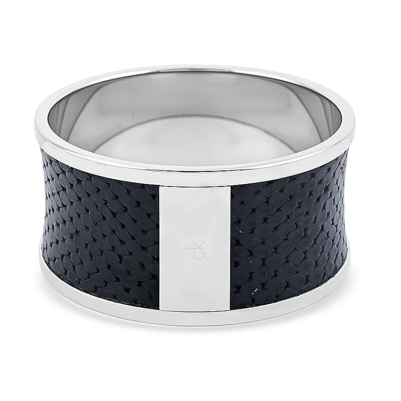 Calvin Klein Spellbound Stainless Steel Bangle Bracelet (8.00 In)