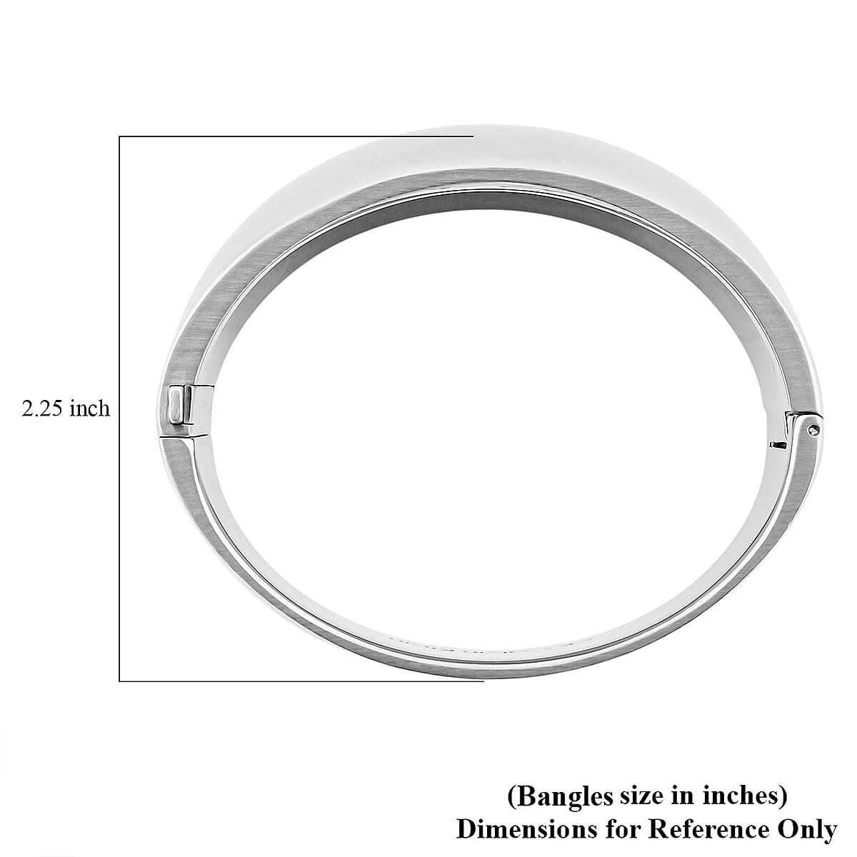 Calvin Klein Closeout Billow Stainless Steel Bangle Bracelet (5.50 In) image number 5