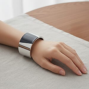 Calvin Klein Stainless Steel Distinct Cuff Bracelet (5.50 In)