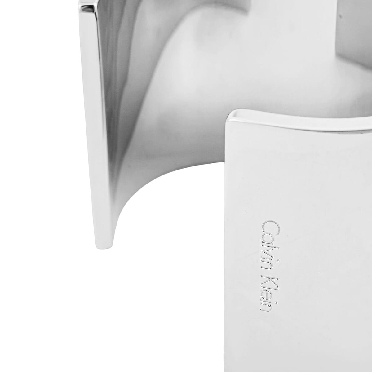 Calvin Klein Stainless Steel Distinct Cuff Bracelet (5.50 In) image number 3