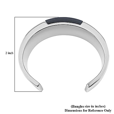 Calvin Klein Stainless Steel Distinct Cuff Bracelet (5.50 In)