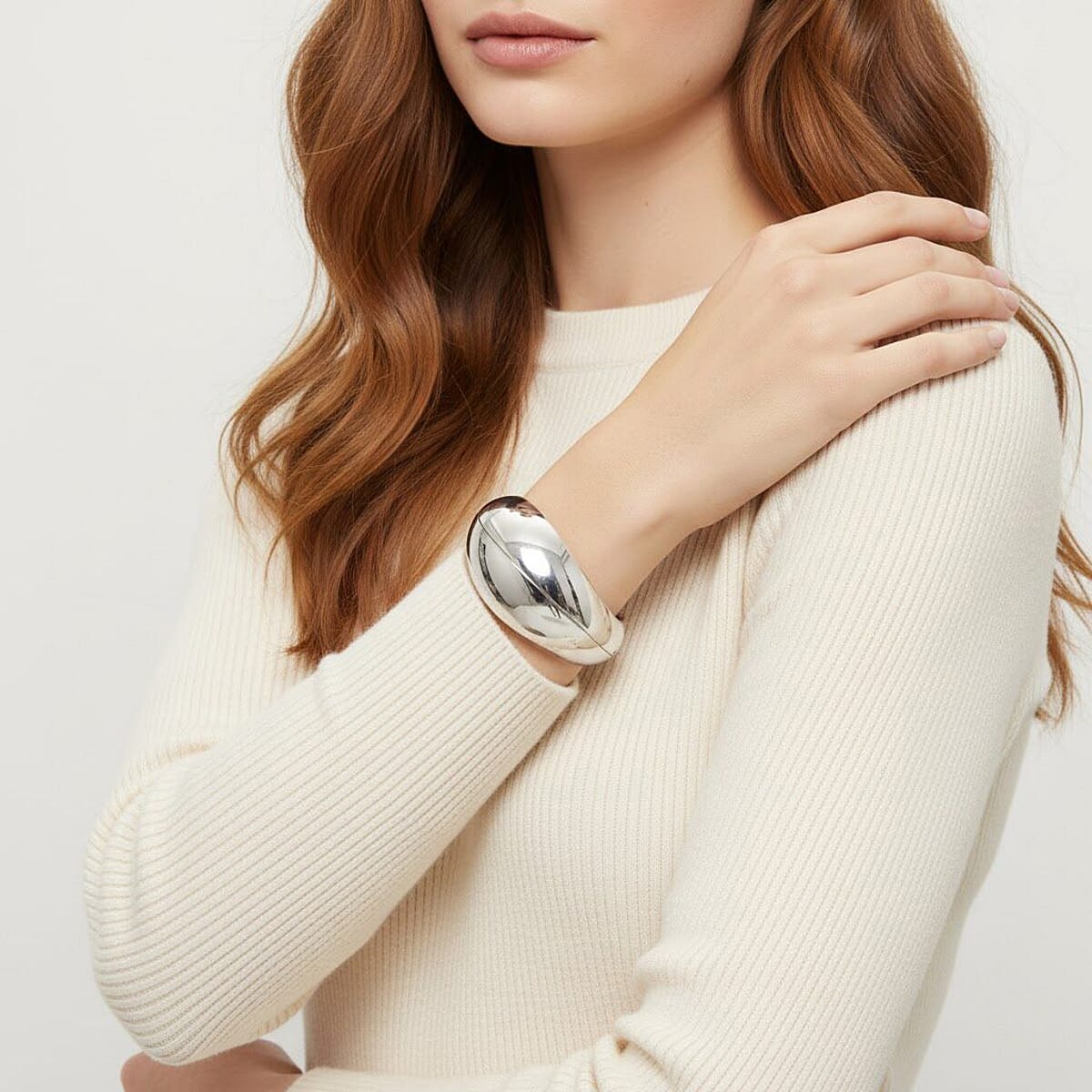 Calvin Klein Closeout Stainless Steel Empathic Bangle Bracelet (6.25 In)  image number 2