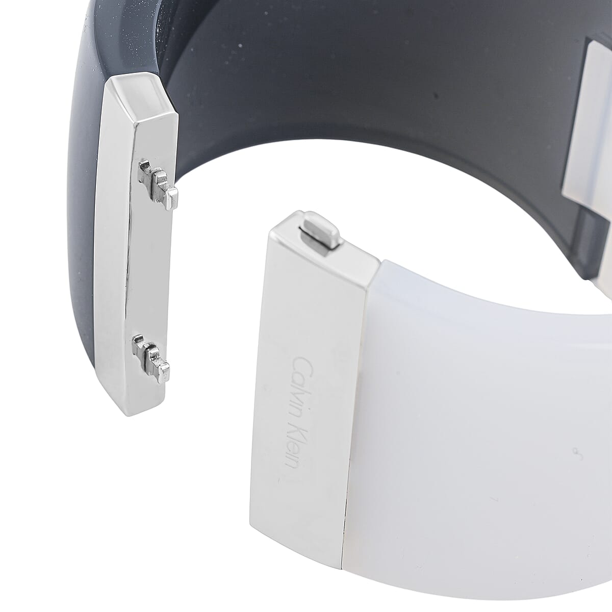 Calvin Klein Closeout Stainless Steel Vision Bangle Bracelet (6.25 In) image number 3